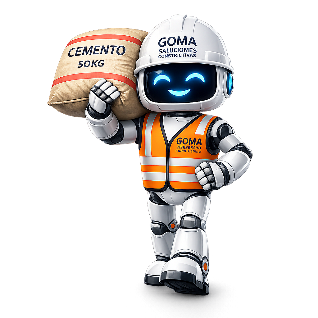 MAX cargando cemento
